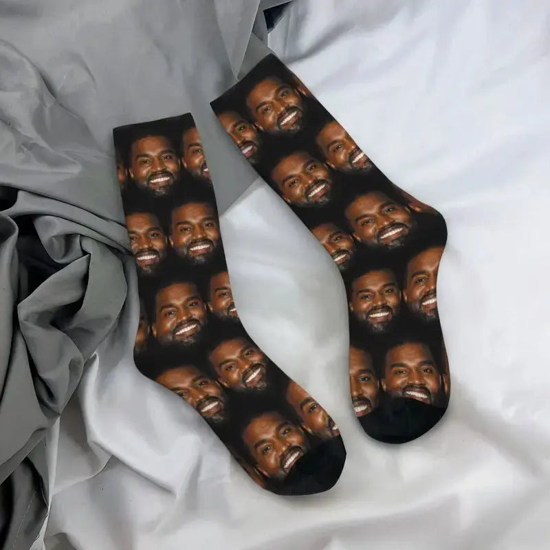 Kanye West socks 2 FameFool.masks