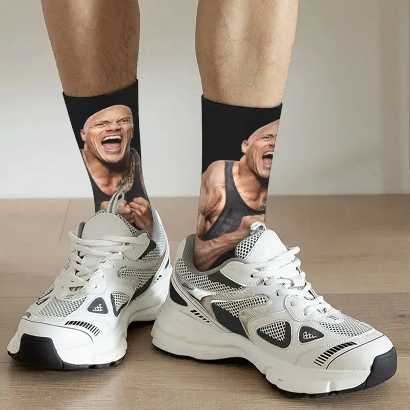 The ROCK celebrity Socks - FameFool.masks