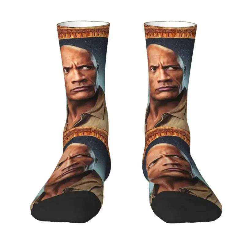 The ROCK celebrity Socks - FameFool.masks