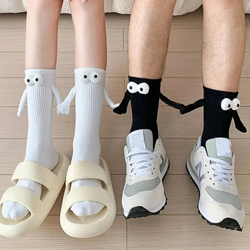 Cute magnetic Pair Socks - FameFool.masks