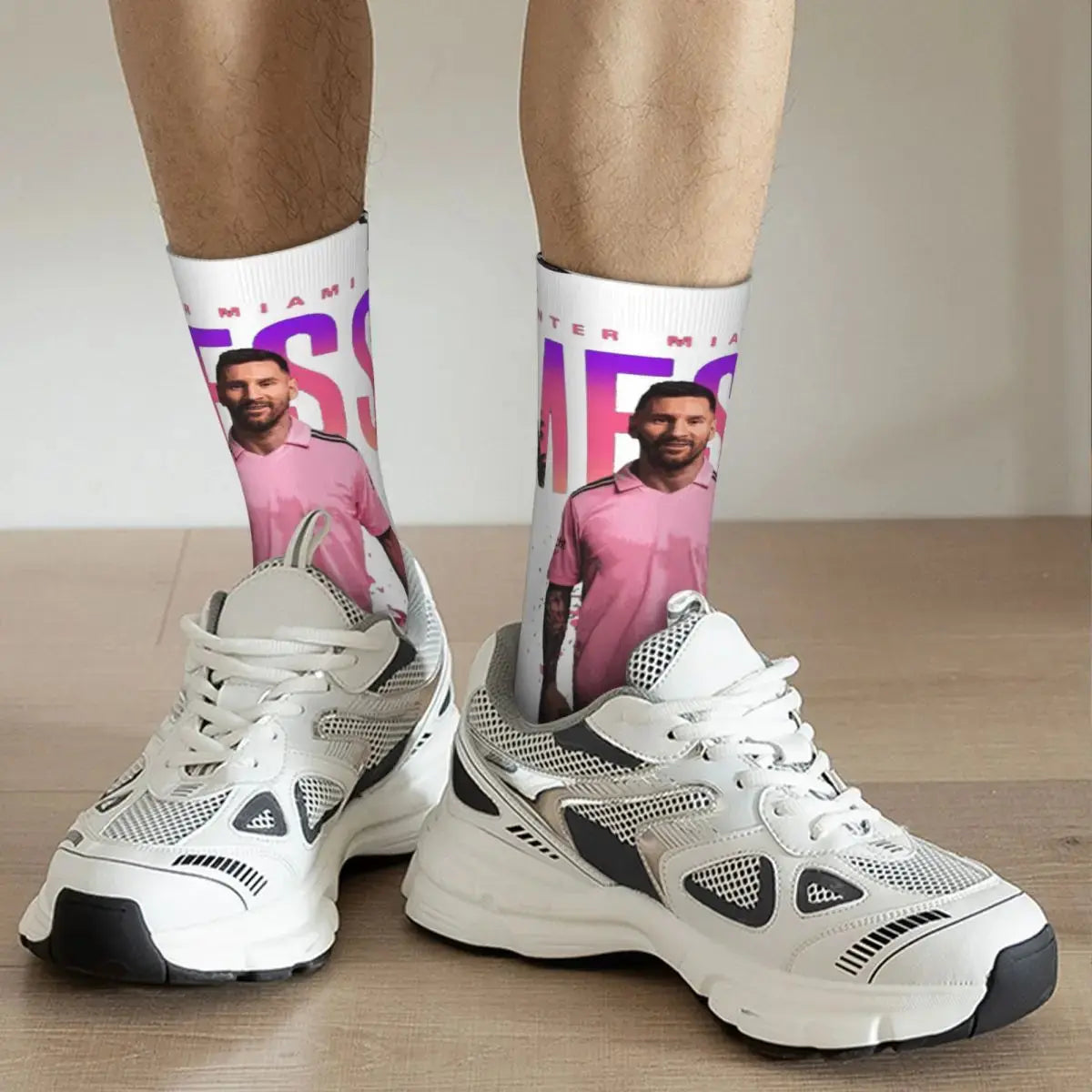 Purple Lionel Messi Socks FameFool.masks