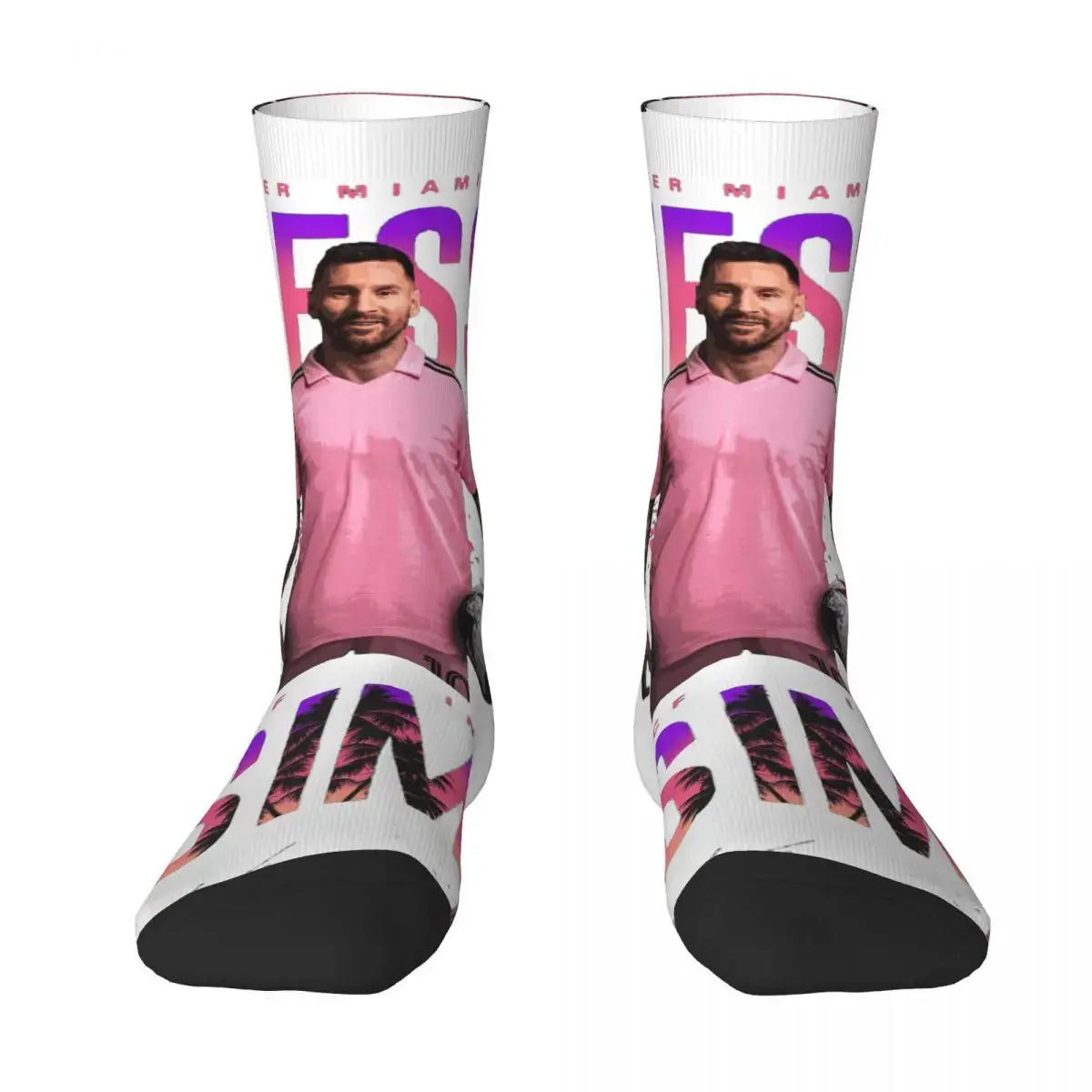 Purple Lionel Messi Socks FameFool.masks