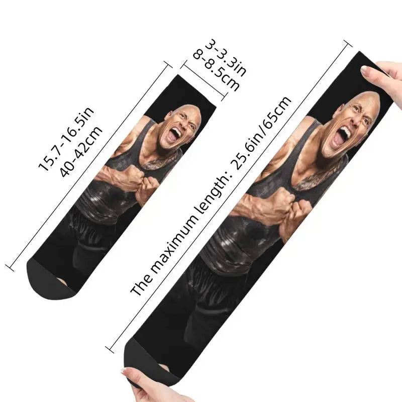 The ROCK celebrity Socks - FameFool.masks