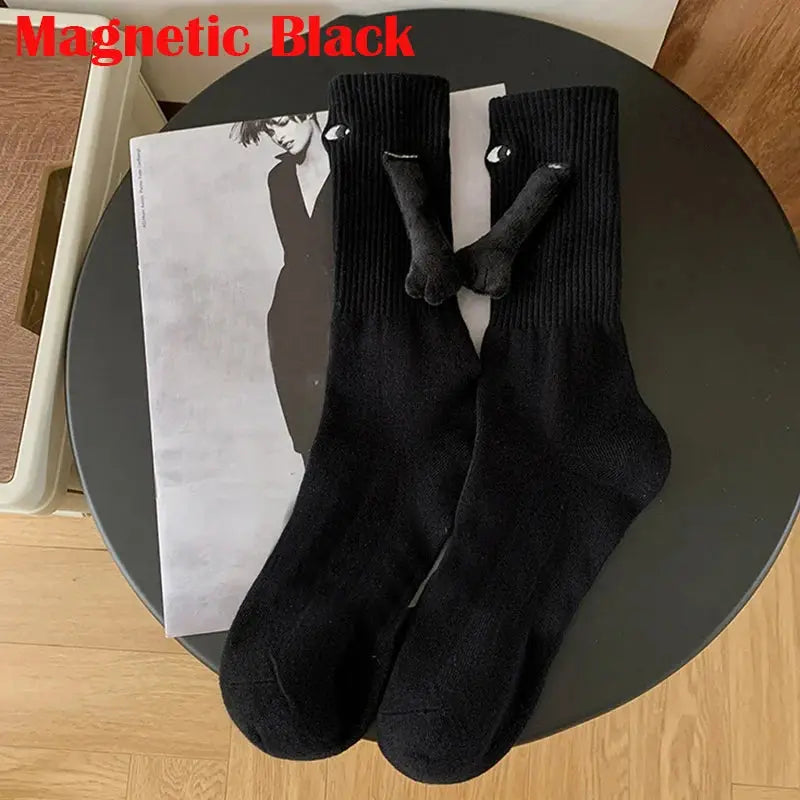 Cute magnetic Pair Socks - FameFool.masks