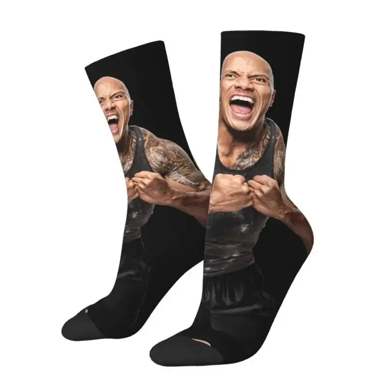 The ROCK celebrity Socks - FameFool.masks